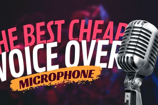 The Best Cheap Microphone For Voice Overs!!!